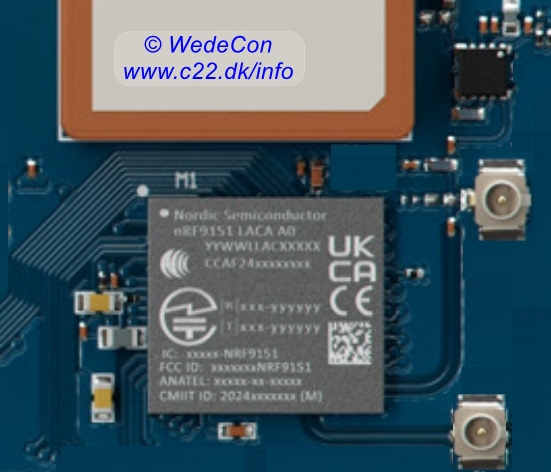 Customized nRF9151-nRF9161 nrf9160 fldestyring Development, dansk EMS elektronik udvikling 4G, 5G LTE 4G 5G LTE-M NB-ioT and DECT NR+ modem, NTN, GPS GNSS