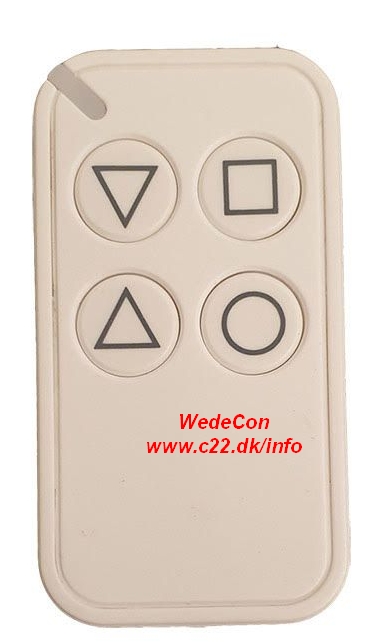 WEK1105 BLUECHIMNEY Fjernbetjening Customized Kundetilpasset Philips Hue Zigbee