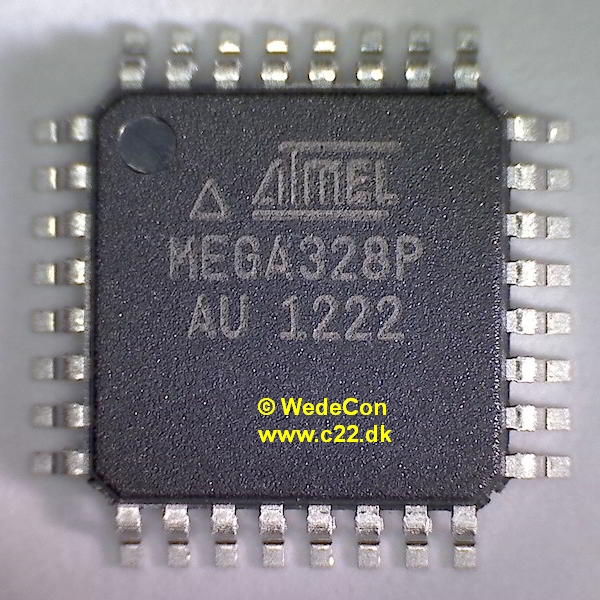 Atmel MEGA328P elektronikudvikling