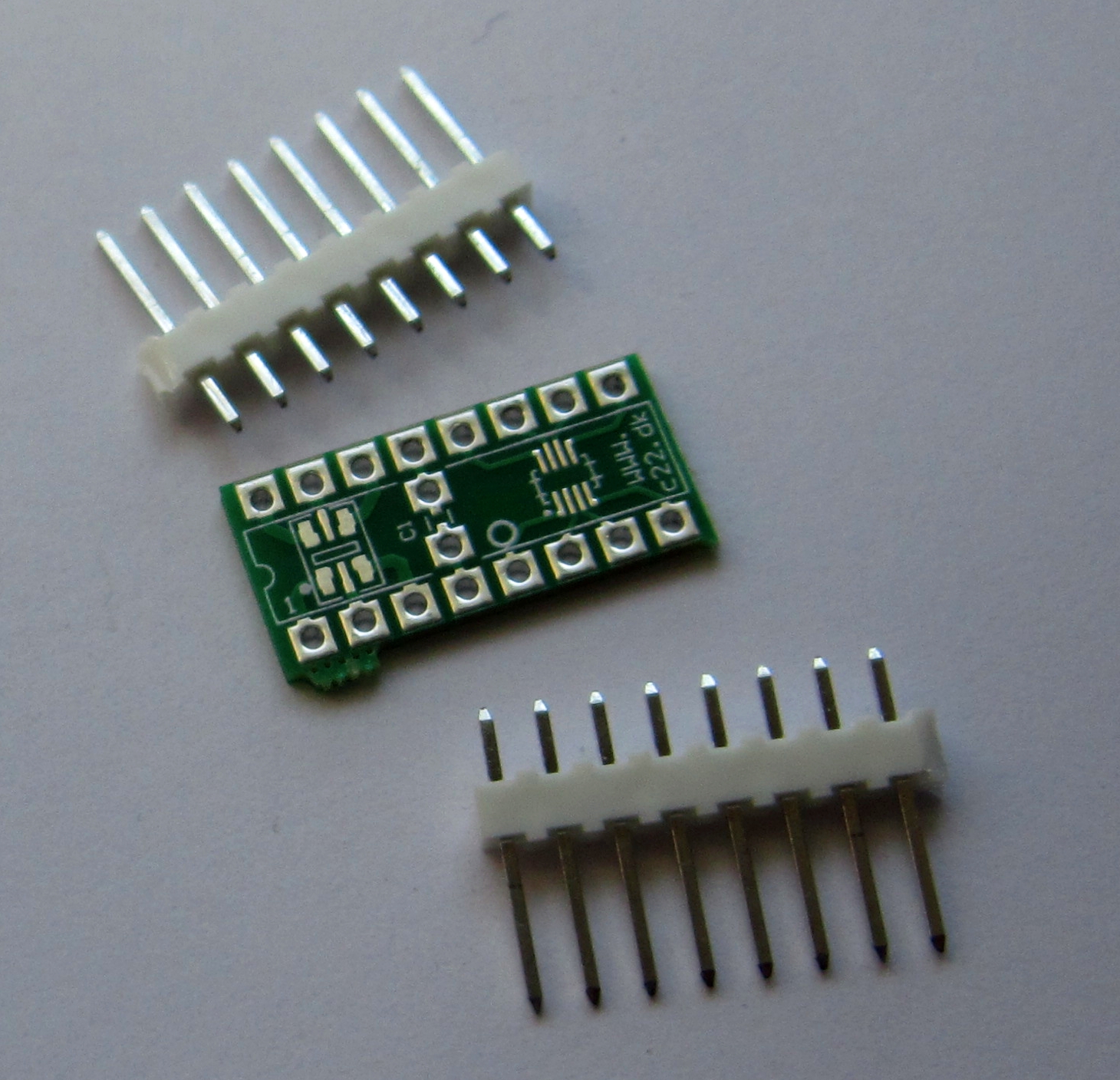 elektronikudvikling breakout smart card  prototype elektronik