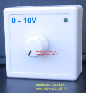 IHC Elektronikudvikling draftoptimizer  homeautomation 0-10V dimmer  IHC Intelligent House Control