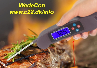 BBQ temperatur sensor elektronikudvikling BBQ temperatur sensor elektronikudvikling