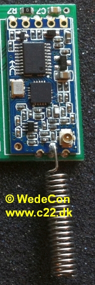 433Mhz elektronikudvikling produktmodning elektronik